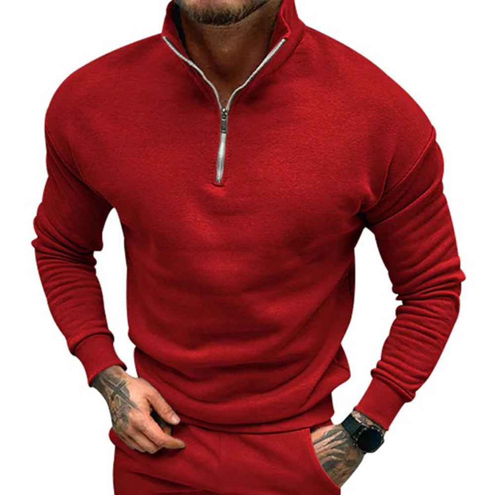 Rassell | Men's Half-Zip Sweater with Modern Design