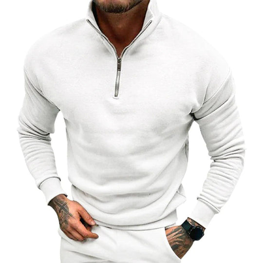 Rassell | Men's Half-Zip Sweater with Modern Design