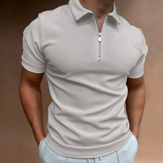 Christophe | Men's Zip Polo Shirt