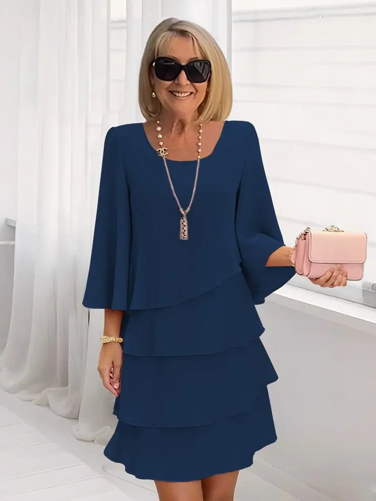 Élise | Lightweight Ruffled Dress
