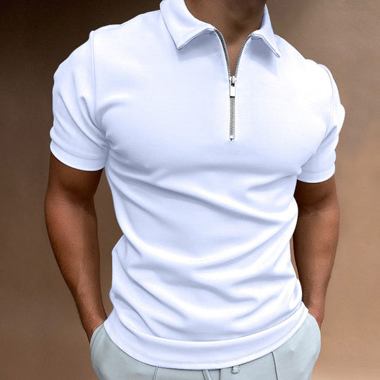 Christophe | Men's Zip Polo Shirt