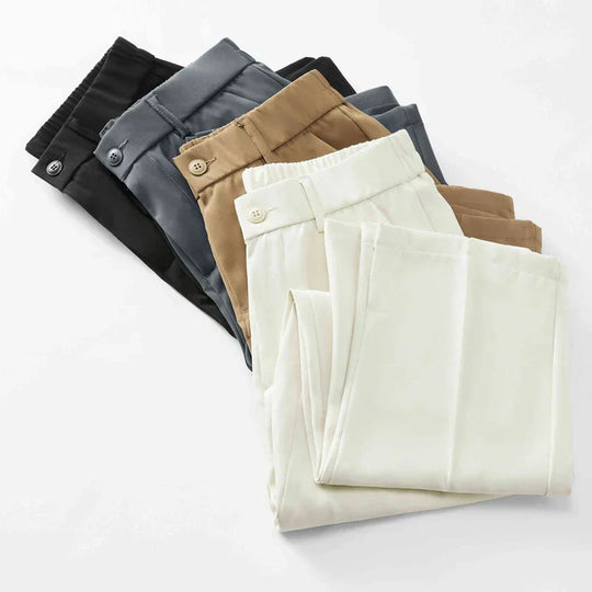Kieran | Pantaloni Plissé Aero Eleganti per Uomo