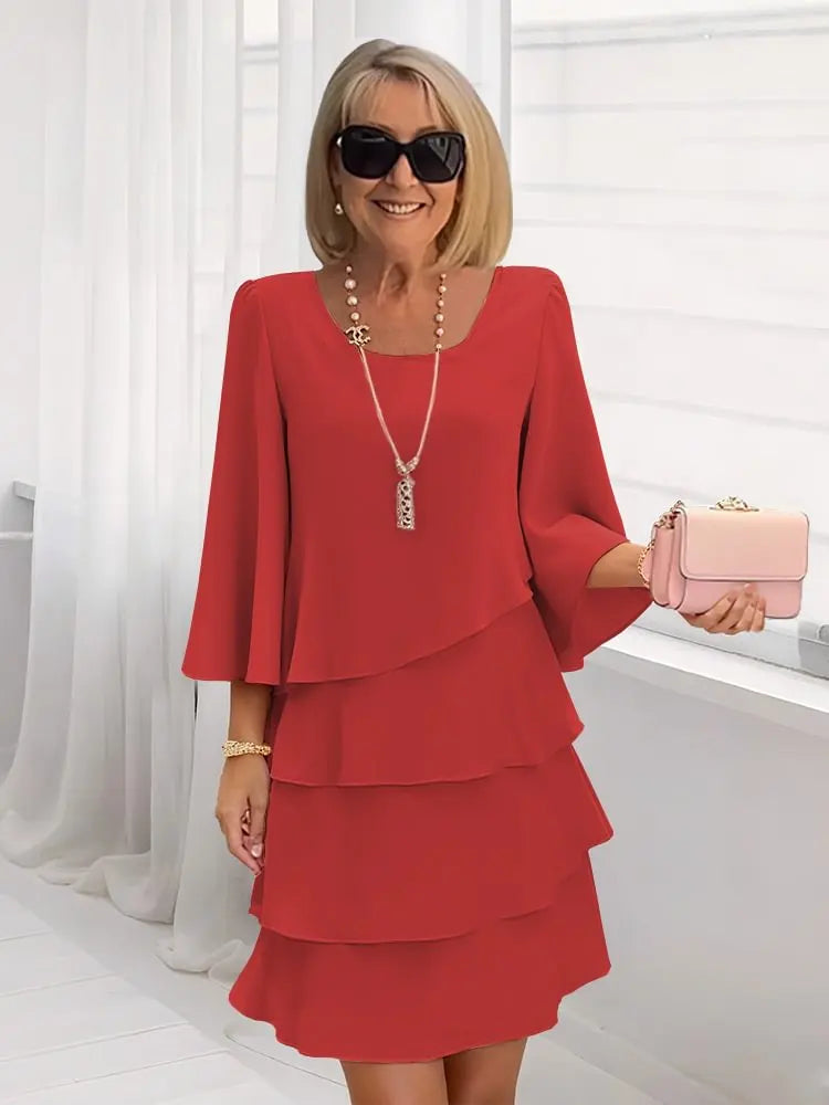 Élise | Lightweight Ruffled Dress