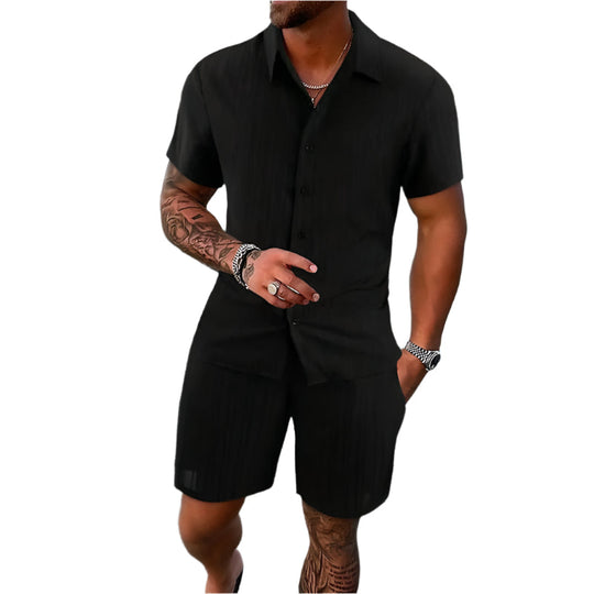 Quinton | Completo estivo moderno e versatile da uomo, traspirante ed elegante