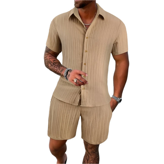Quinton | Completo estivo moderno e versatile da uomo, traspirante ed elegante