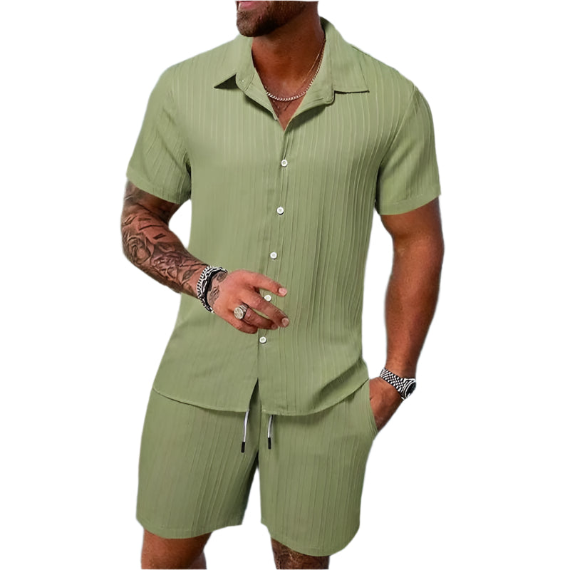 Quinton | Completo estivo moderno e versatile da uomo, traspirante ed elegante