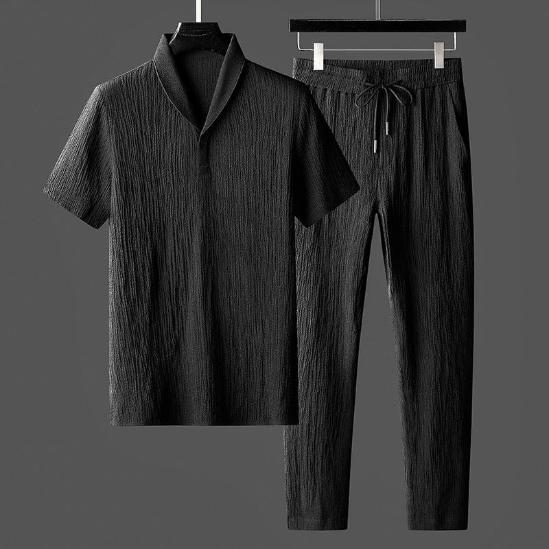 Makai | Men's Suit: Slim-Fit Trousers and Classic Shirt