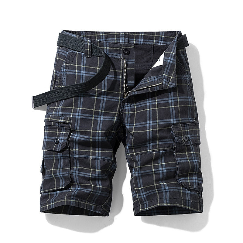 Jayceon | Eleganti e Resistenti Pantaloni Corti a Quadri per Uomo
