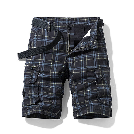 Jayceon | Eleganti e Resistenti Pantaloni Corti a Quadri per Uomo