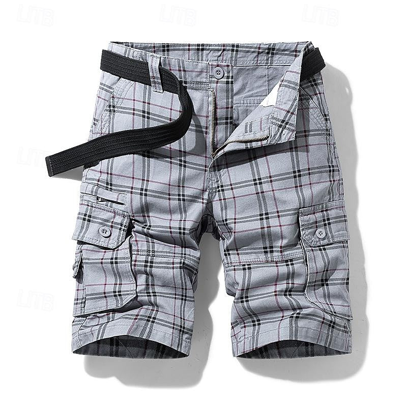 Jayceon | Eleganti e Resistenti Pantaloni Corti a Quadri per Uomo