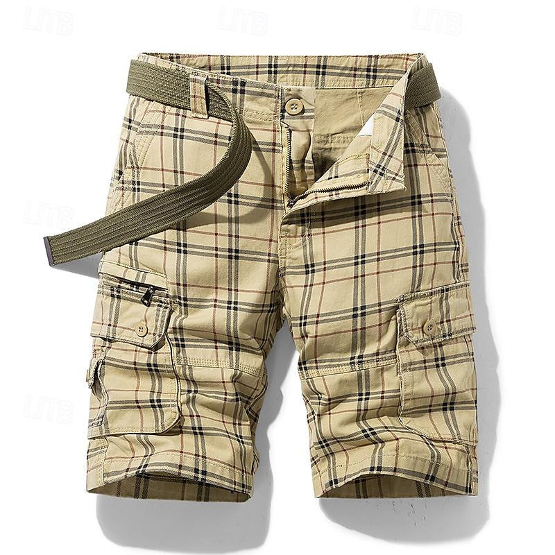 Jayceon | Eleganti e Resistenti Pantaloni Corti a Quadri per Uomo