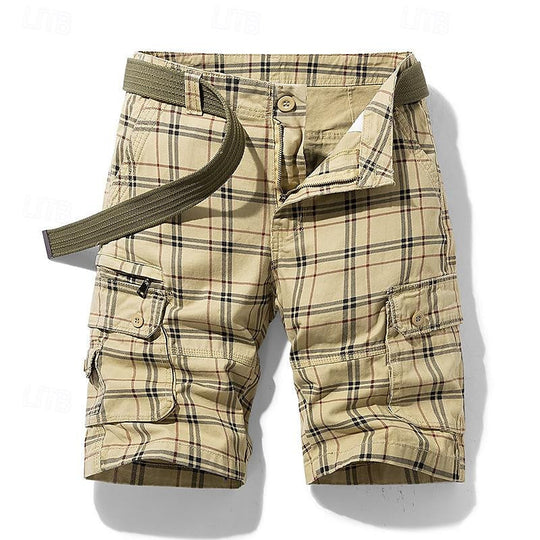 Jayceon | Eleganti e Resistenti Pantaloni Corti a Quadri per Uomo