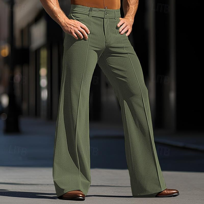 Ramon | Elegant Men's Corduroy Flared Trousers
