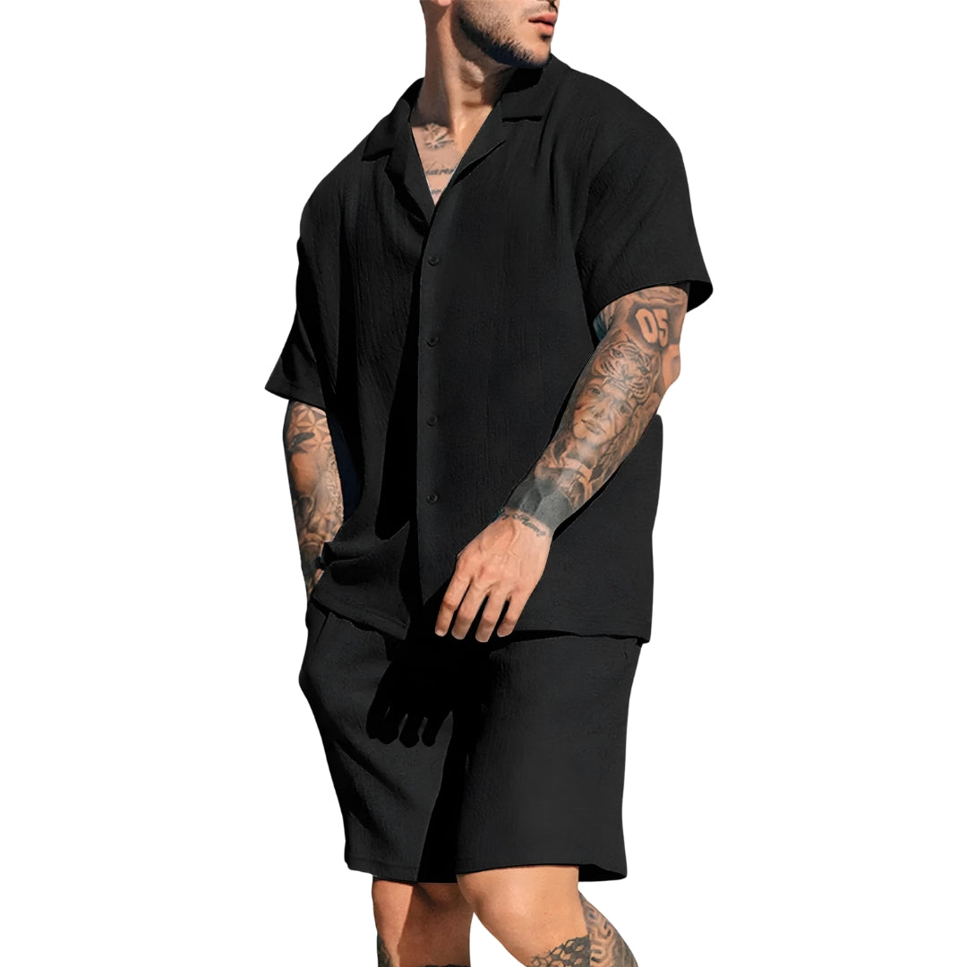 Josias | Complete Men's Casual Outfit with Shorts and Shirt