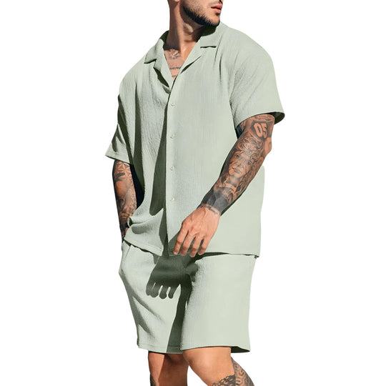 Josias | Complete Casual Outfit for Men: Shorts and Shirt