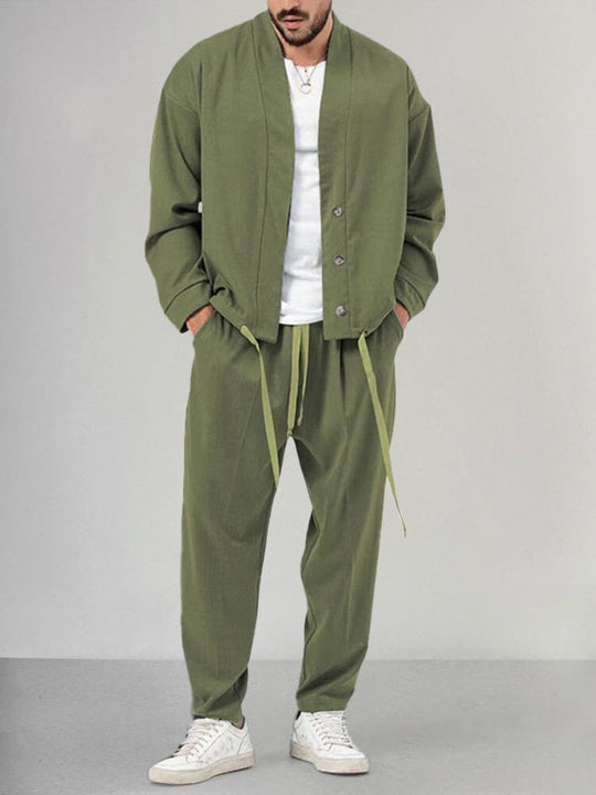 Karim | Comodo set lounge da uomo 2 pezzi