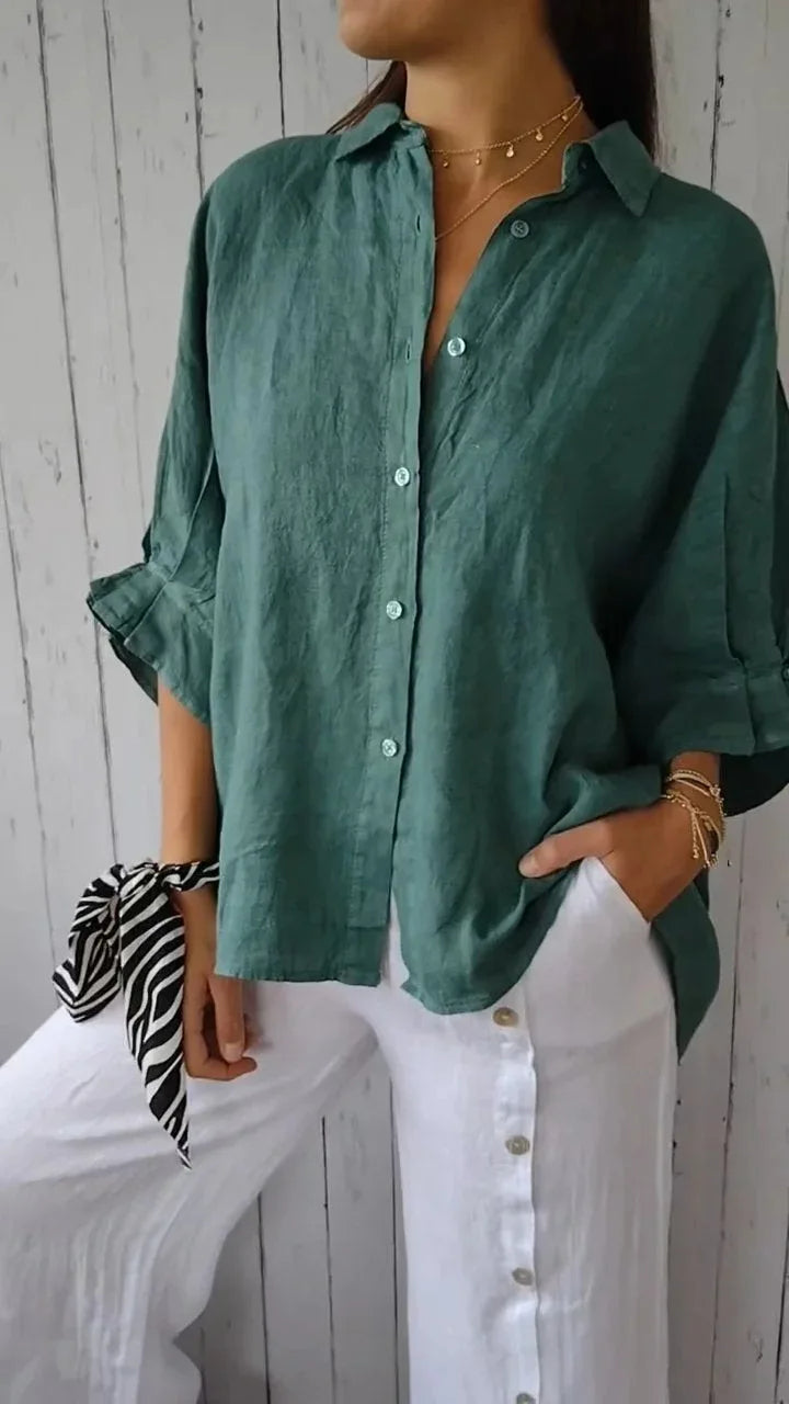 Cheryl | Elegant Linen Shirt for Women