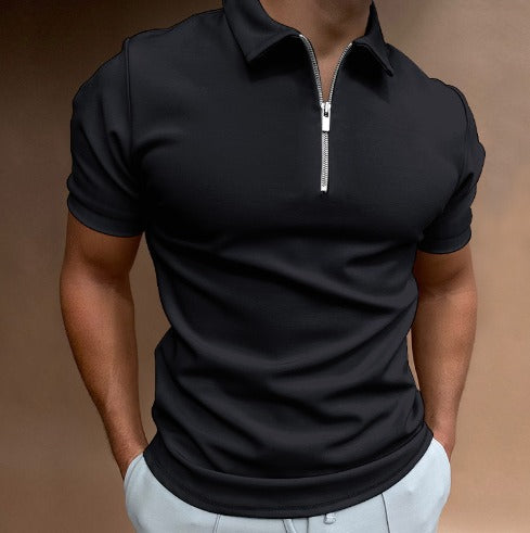 Christophe | Men's Zip Polo Shirt