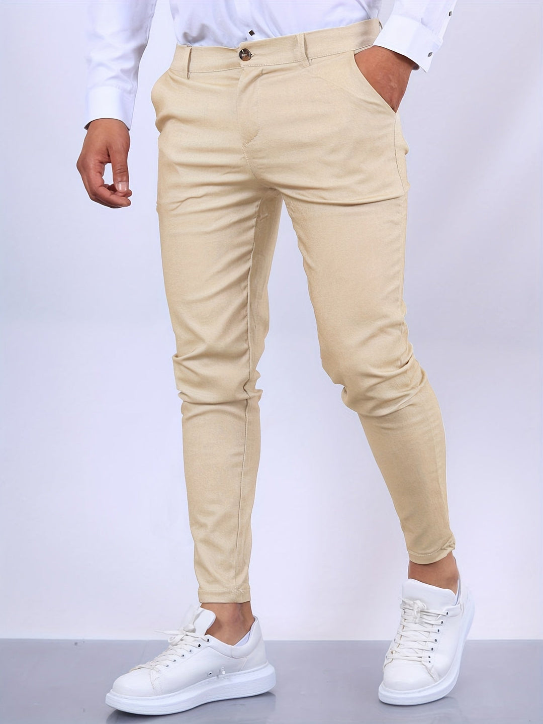 Elvis | Men's Slim Fit Office Trousers