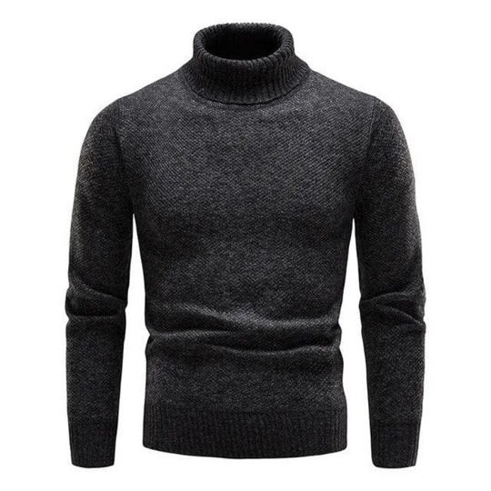 Raul | Maglione Elegante a Collo Alto da Uomo