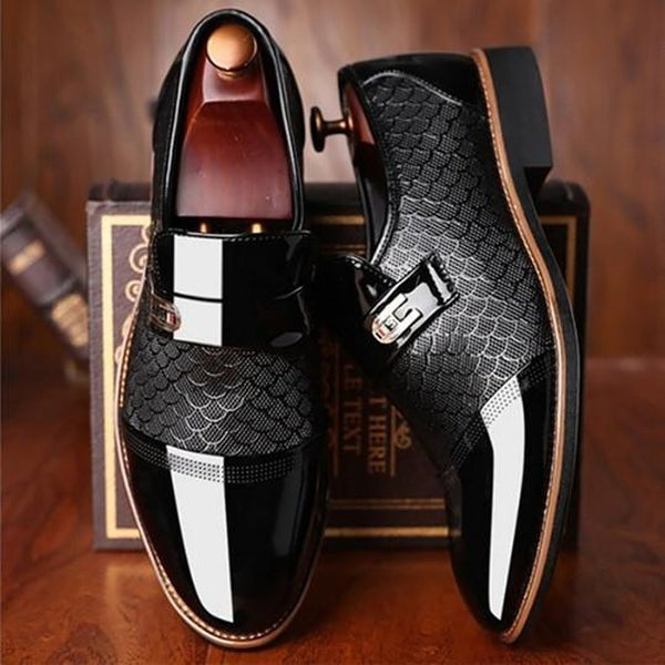 Farhan | Scarpe Oxford Eleganti da Uomo con Raffinate Finiture Formali