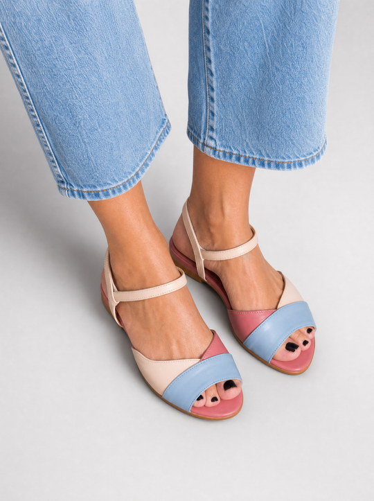 Chiara | Peep Toe Sandali Comfort Quotidiano