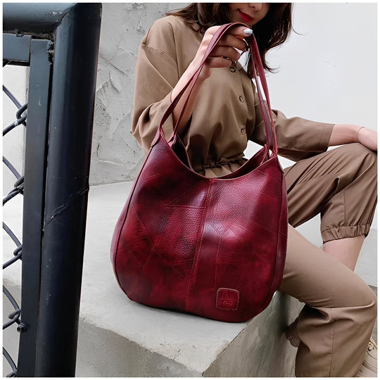 Charlotte - Set di Borse in Pelle Retrò