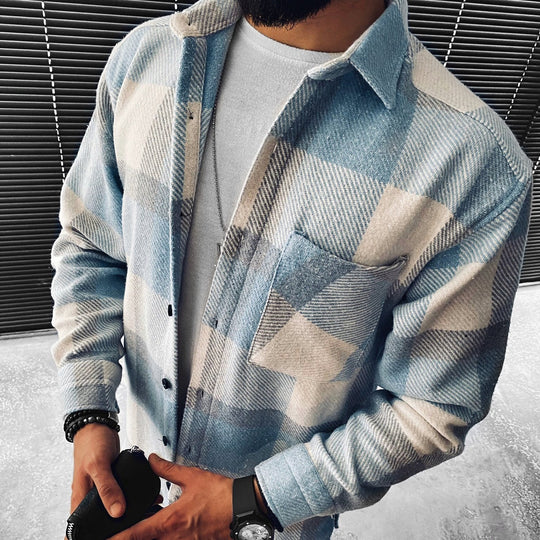 Bronson | Camicia da uomo di alta qualità, calda e confortevole