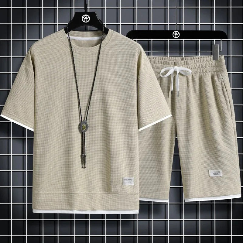 Florian | Men's Casual Shirt and Shorts Set