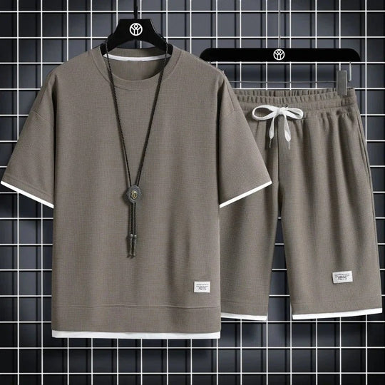 Florian | Completino Casual da Uomo con Camicia e Pantaloni Corti
