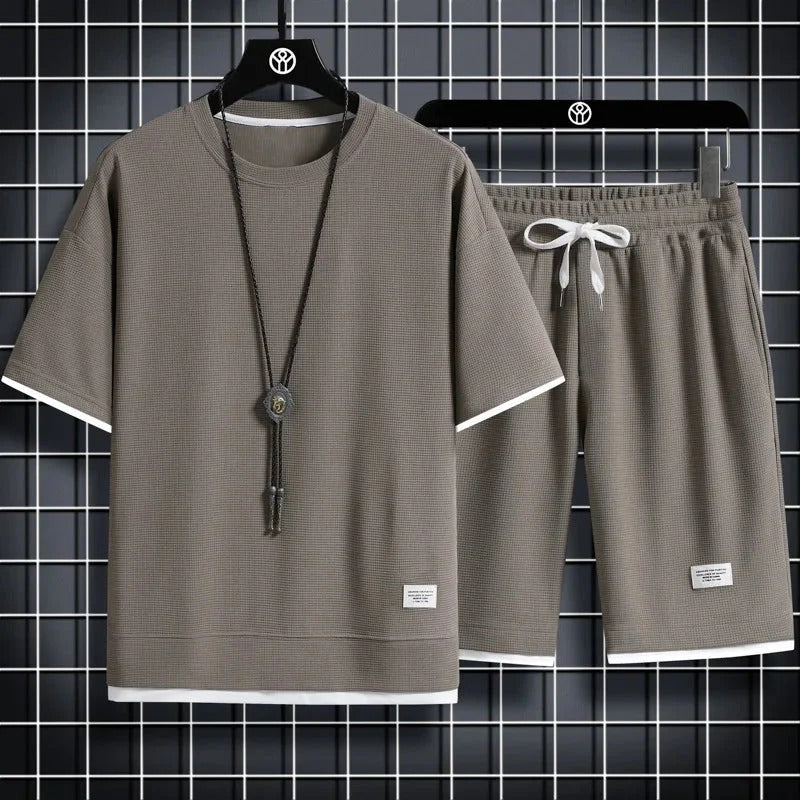 Florian | Men's Casual Shirt and Shorts Set