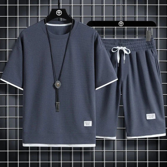 Florian | Men's Casual Shirt and Shorts Set