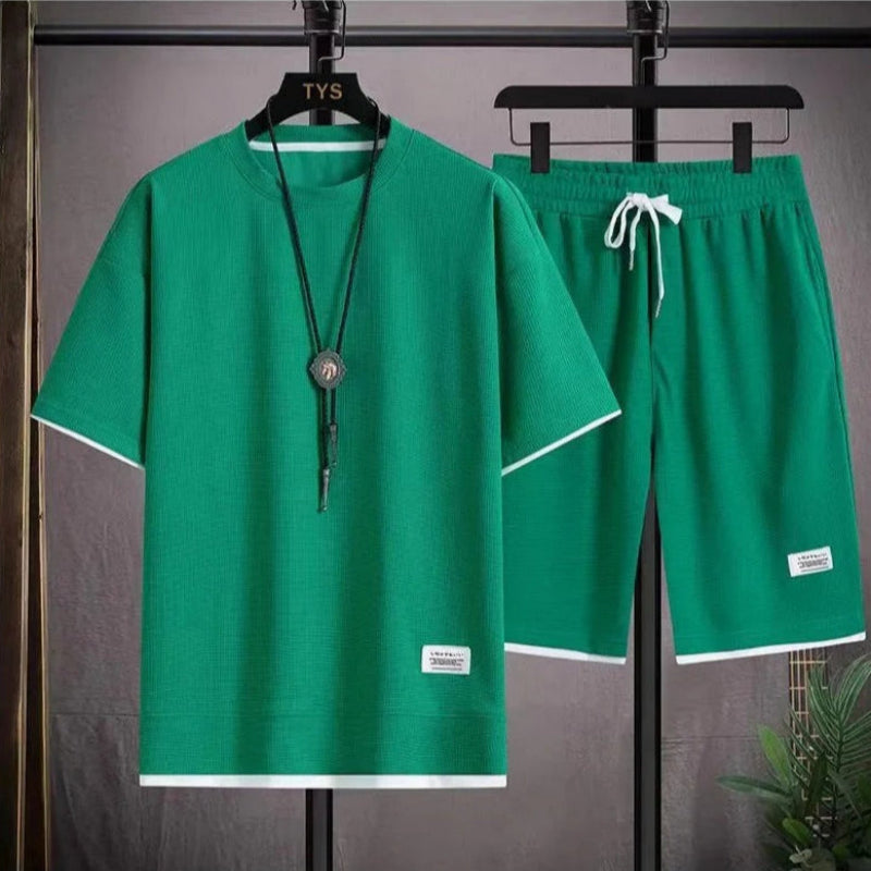 Florian | Men's Casual Shirt and Shorts Set