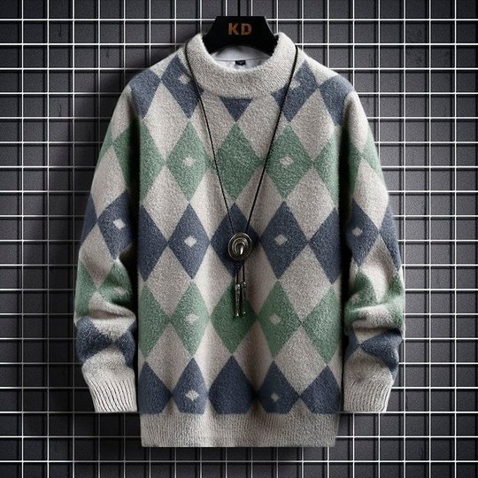 Jonathan | Maglione Elegante da Uomo con Collo Alto