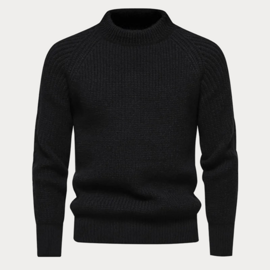 Daxon | Maglione Primaverile da Uomo con Collo Alto