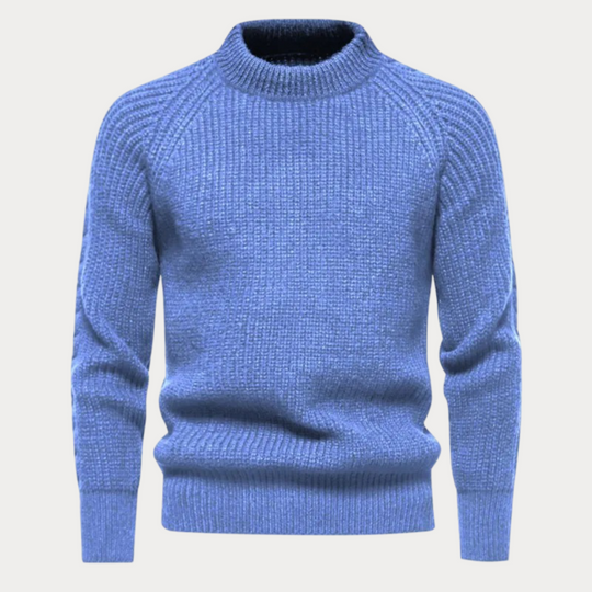Daxon | Maglione Primaverile da Uomo con Collo Alto