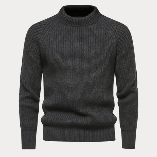 Daxon | Maglione Primaverile da Uomo con Collo Alto