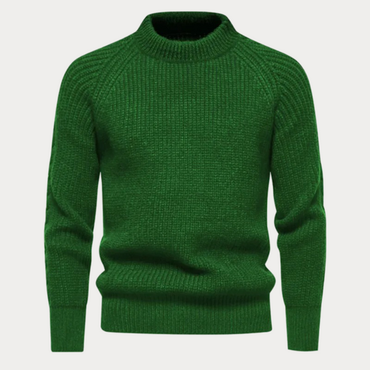 Daxon | Maglione Primaverile da Uomo con Collo Alto