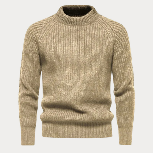 Daxon | Maglione Primaverile da Uomo con Collo Alto