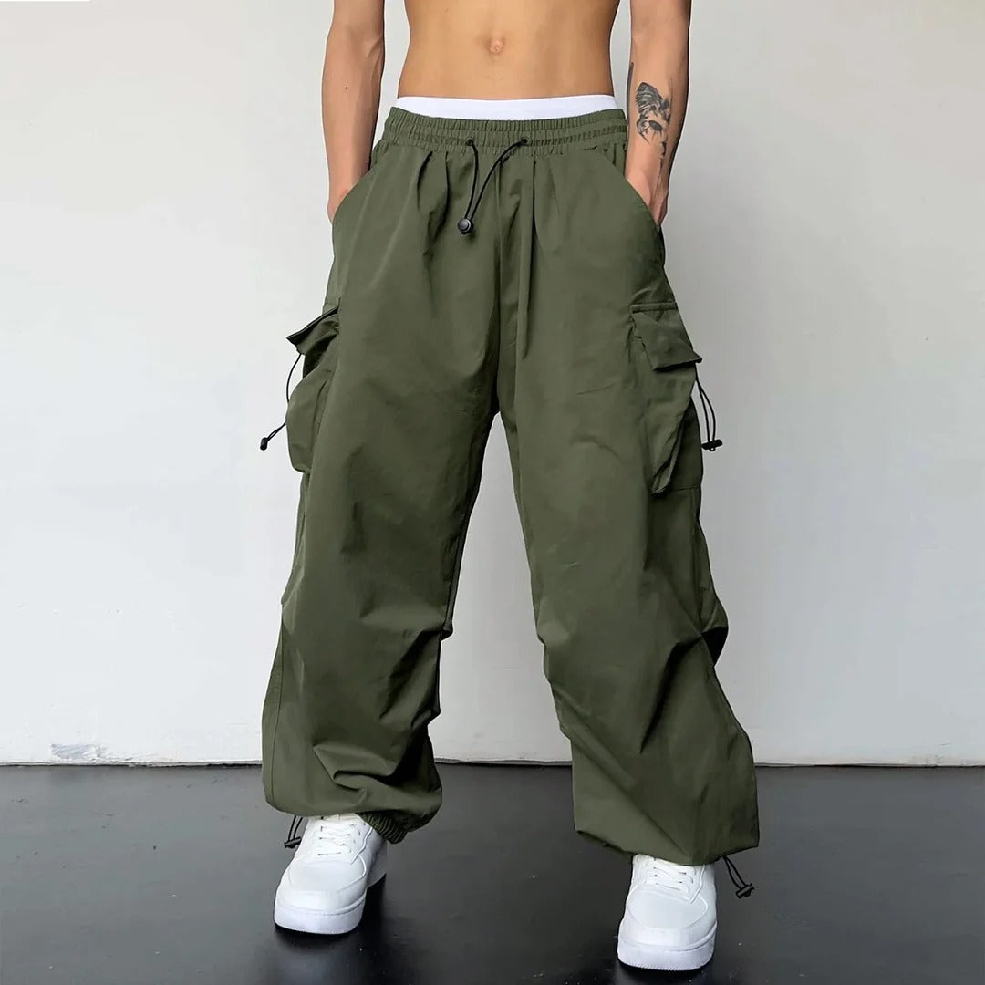 Dominik | Modern Cargo Pants with Multiple Pockets for Men