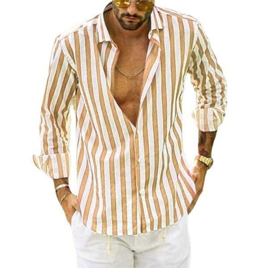 Alain | Men's striped shirt