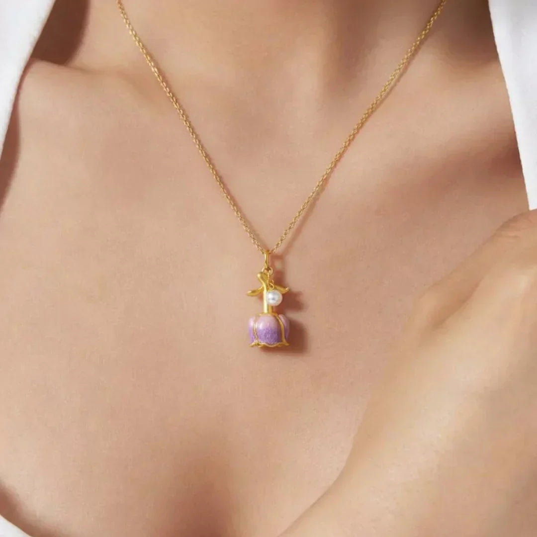 Collana Aurora Charm – Il Fiore dell'Amore
