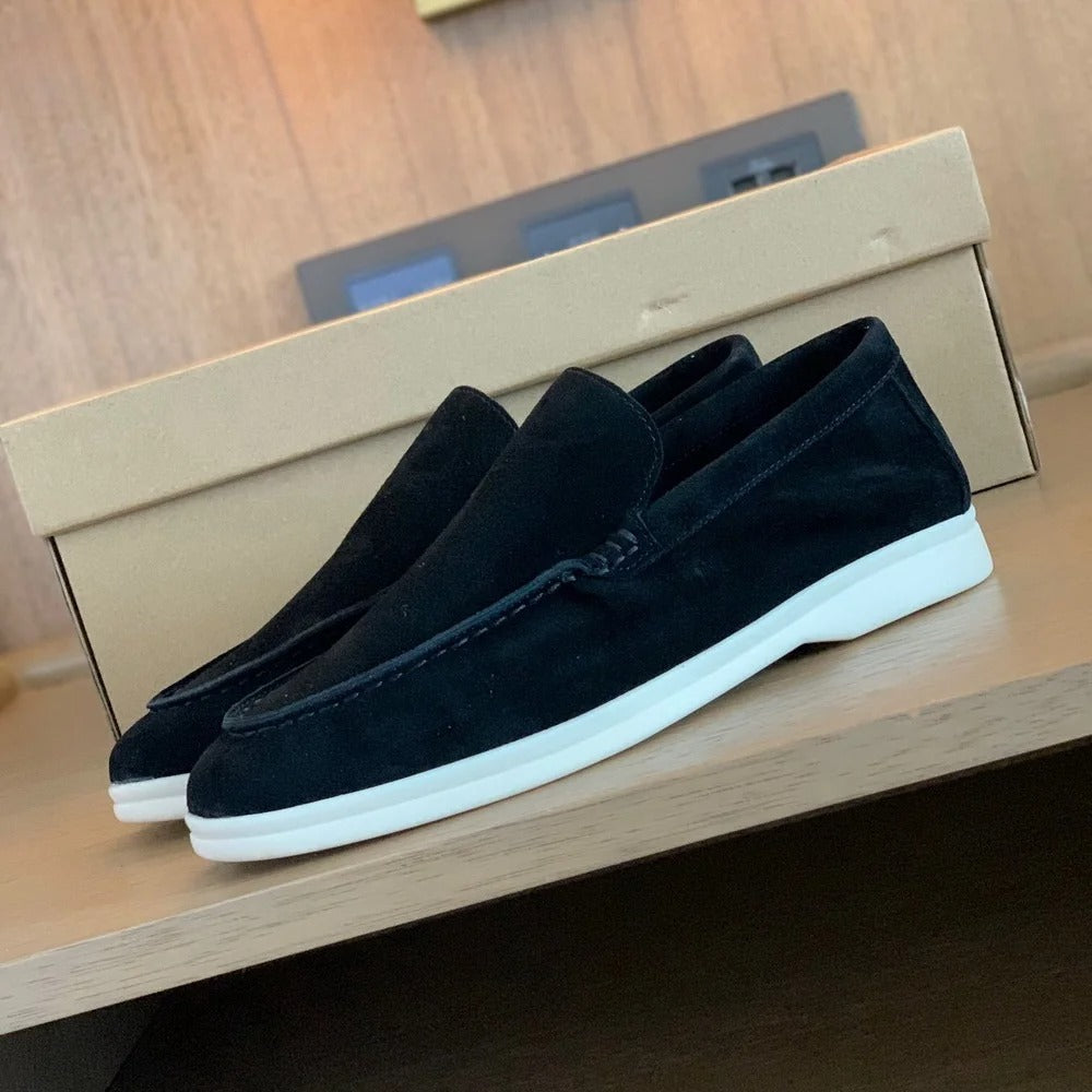 Donny | Comode Moccasin in Suede | Stile Old Money da Uomo